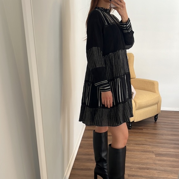 Zara | Mini Ruffle Dress - Picture 2 of 12